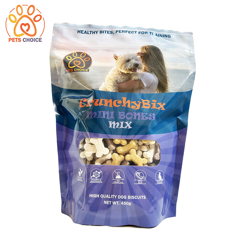 Dog Biscuits PetsChoice CrunchyBix Mini Bones Mix 450g.